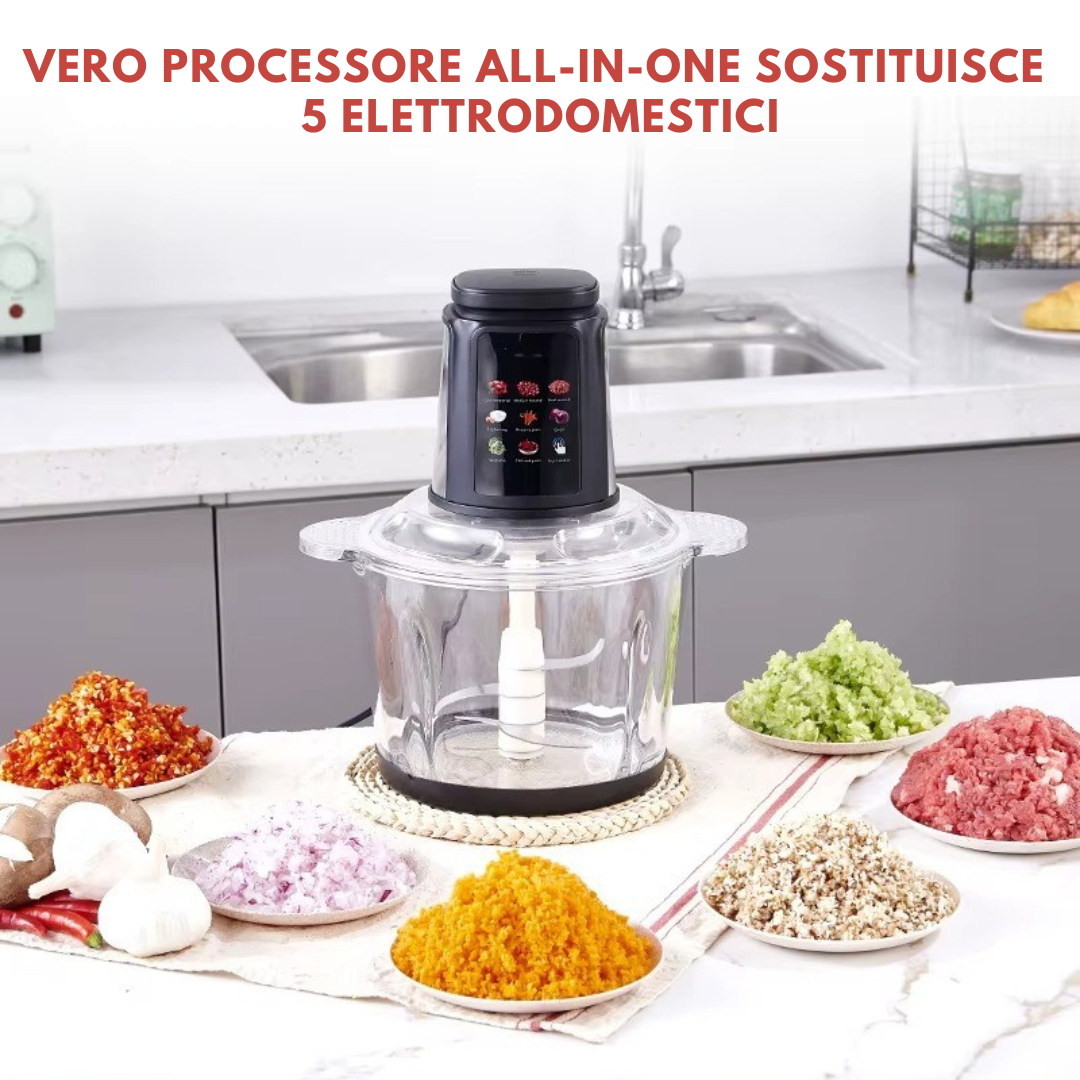 TritaChef 4D™ – Tritatutto Digitale 3L