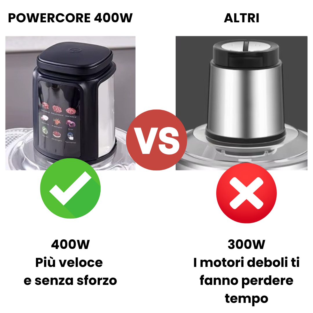 TritaChef 4D™ – Tritatutto Digitale 3L