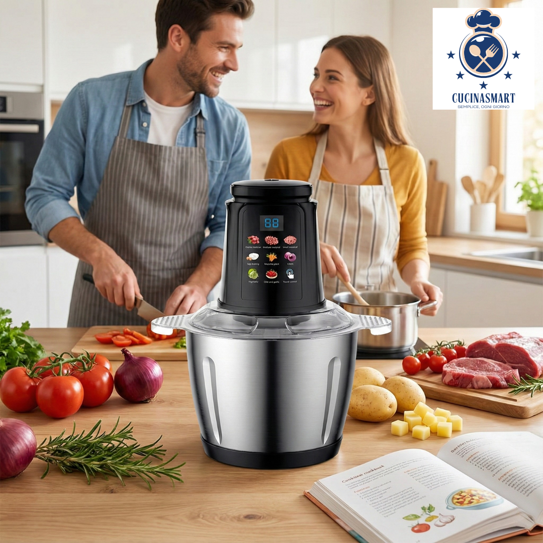 TritaChef 4D™ – Tritatutto Digitale 3L